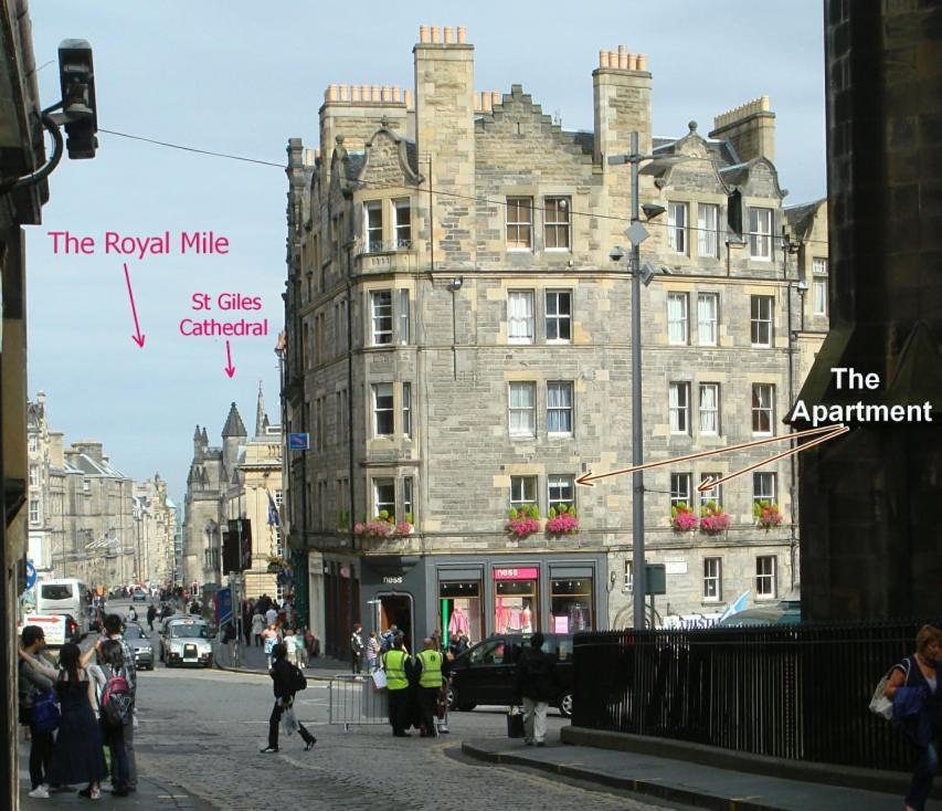 Royal Mile Apartment, 1 Minute From The Castle. إدنبرة المظهر الخارجي الصورة